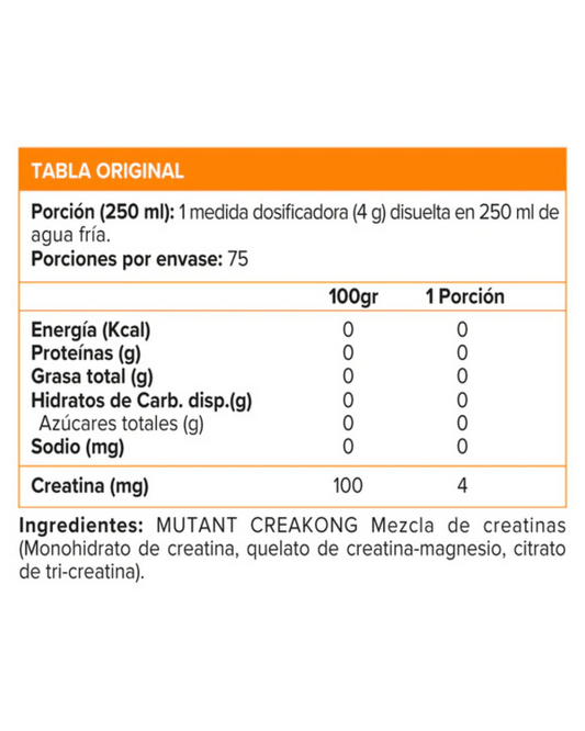 CREAKONG 300GR, MUTANT
